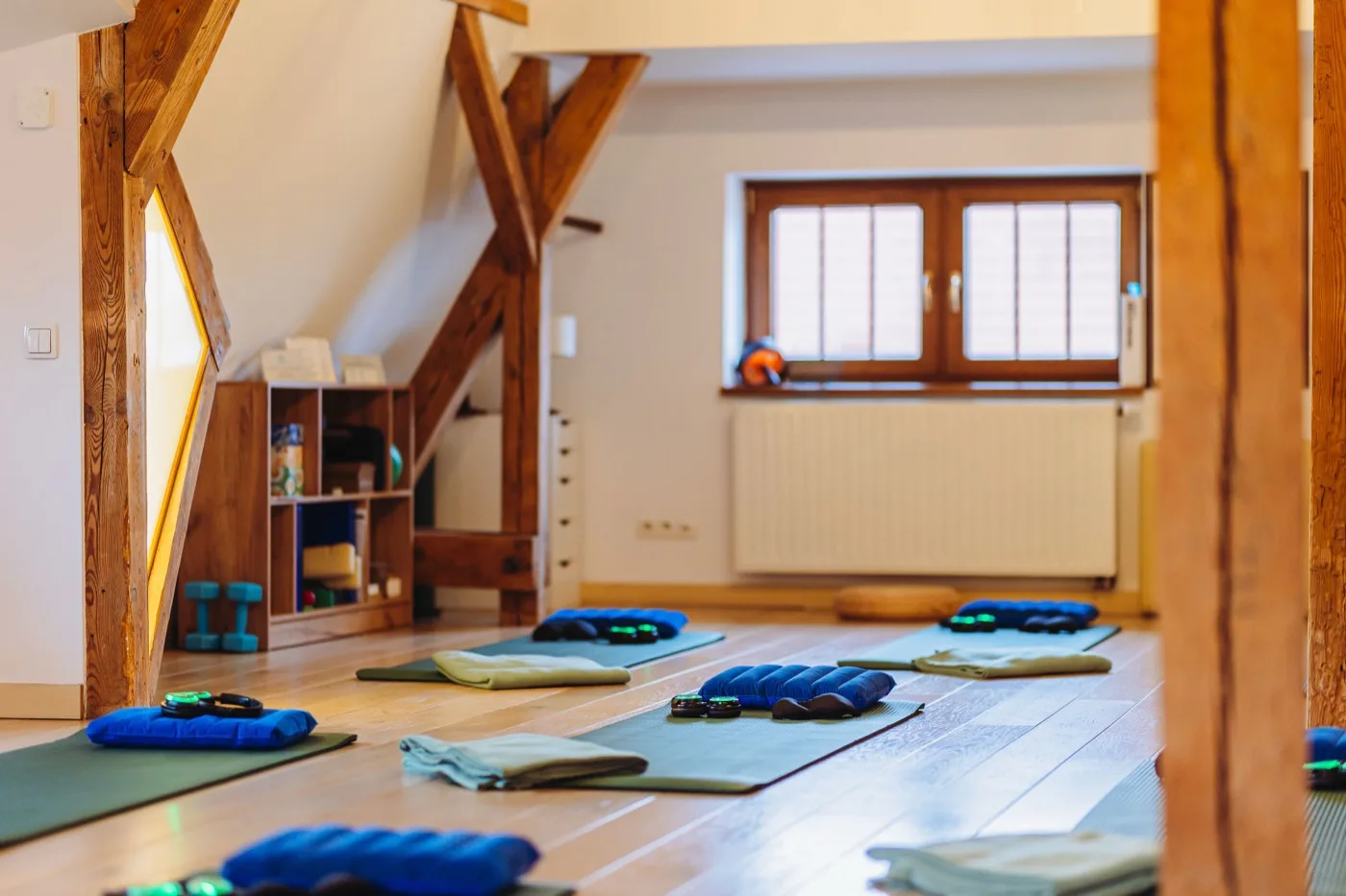 Sala do pracy z oddechem w Studio Odrodzenie Oddechowe